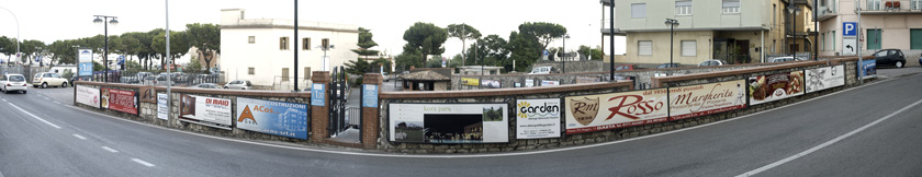 Parcheggio Portuense Panoramica